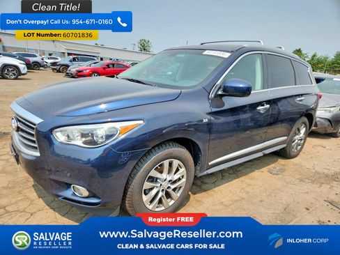Used 2015 INFINITI QX60 Luxe w/ Premium Plus Package AWD/4WD image 1
