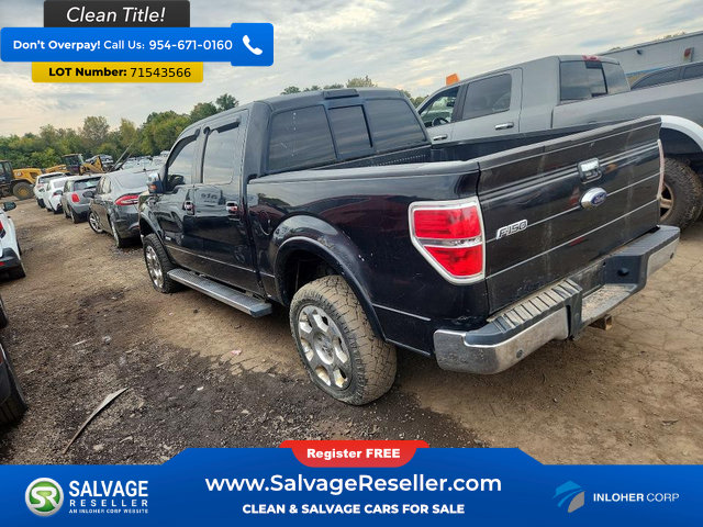 Used 2012 Ford F150 Lariat w/ Lariat Chrome Pkg AWD/4WD image 3