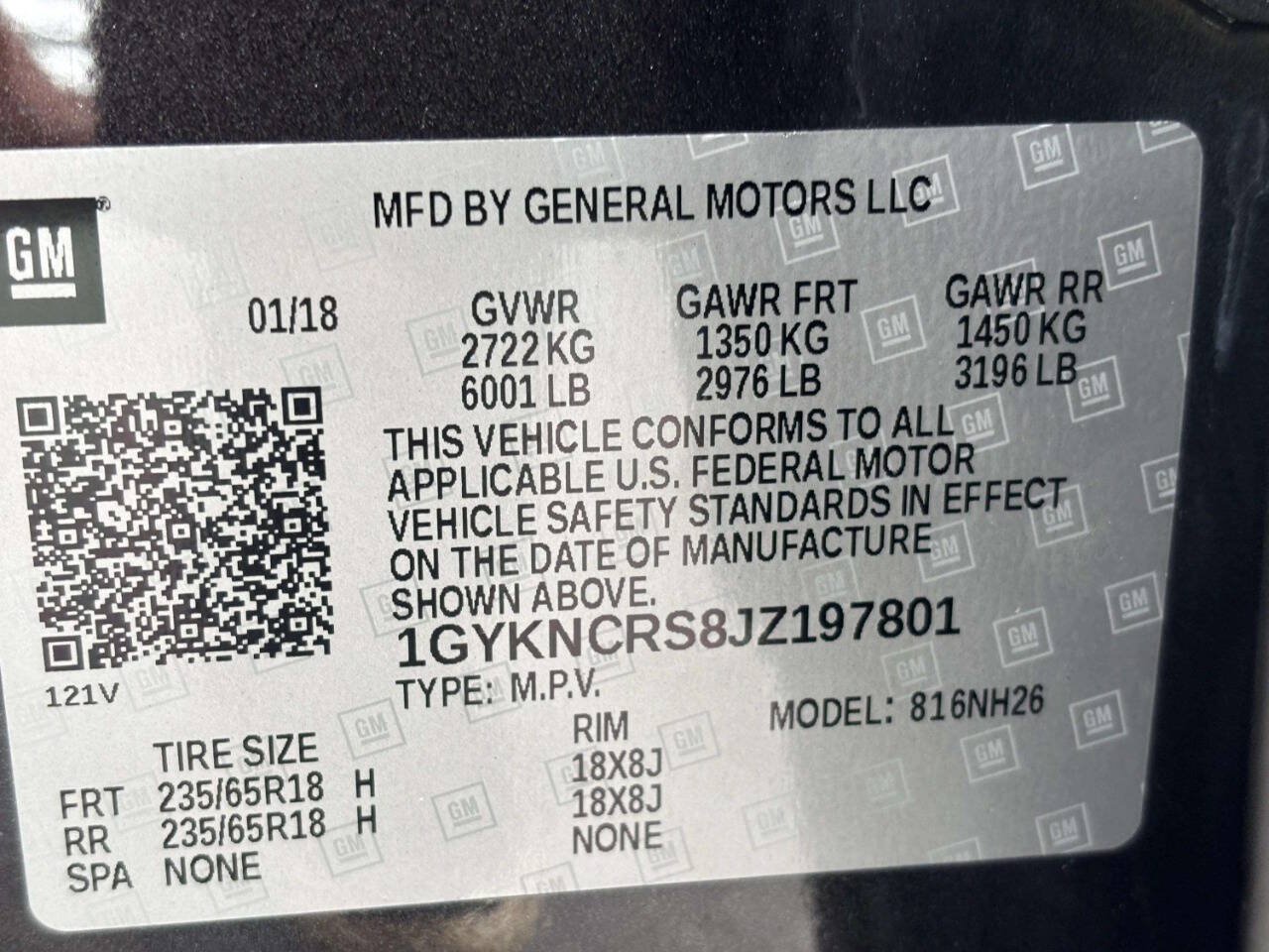 Used 2018 Cadillac XT5 Luxury w/ Driver Awareness Package FWD image 39