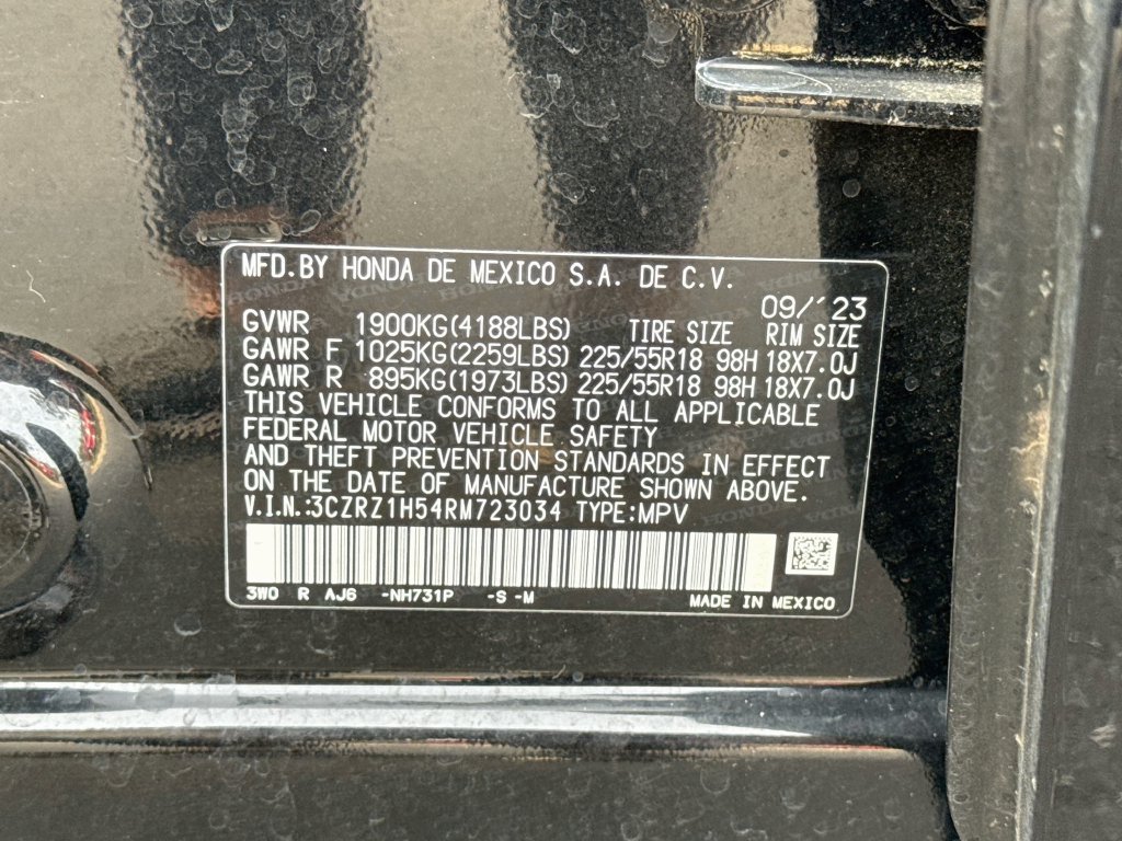 Used 2024 Honda HR-V Sport image 9