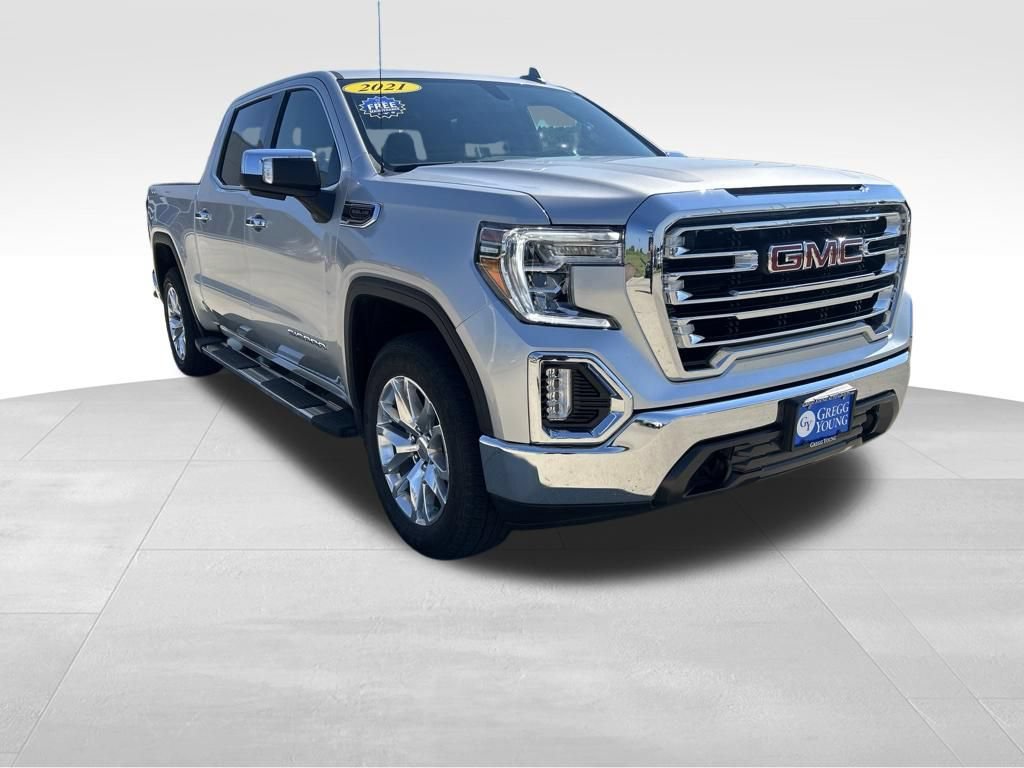 Used 2021 GMC Sierra 1500 SLT w/ SLT Premium Package AWD/4WD image 11