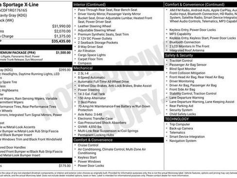 Used 2024 Kia Sportage X-Line w/ X-Line Premium Package image 11