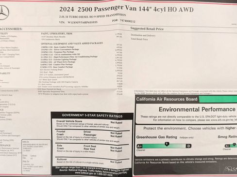 Used 2024 Mercedes-Benz Sprinter 2500 image 22