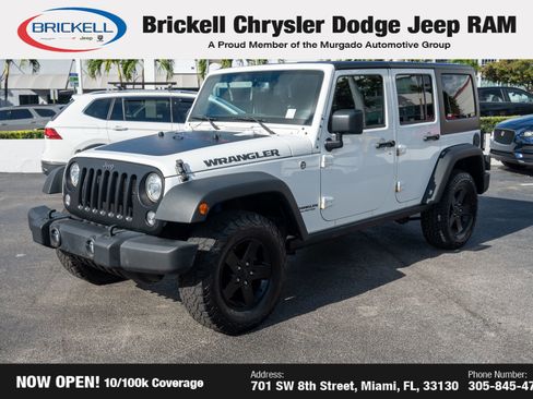 Used 2017 Jeep Wrangler Unlimited Sport image 1