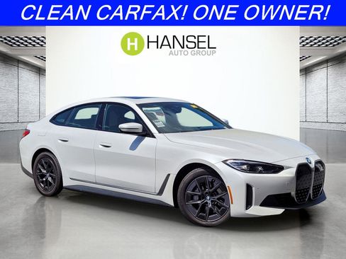 Used 2023 BMW i4 eDrive40 w/ Premium Package RWD image 1