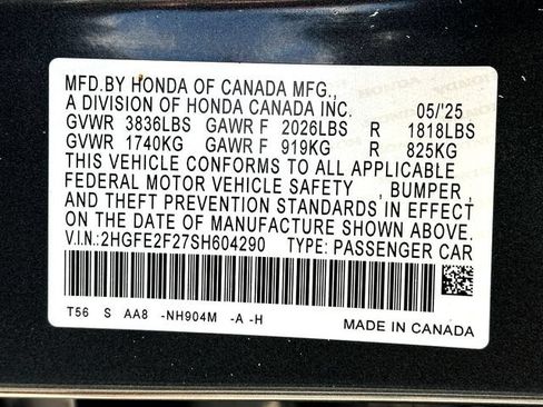 Used 2025 Honda Civic LX image 31