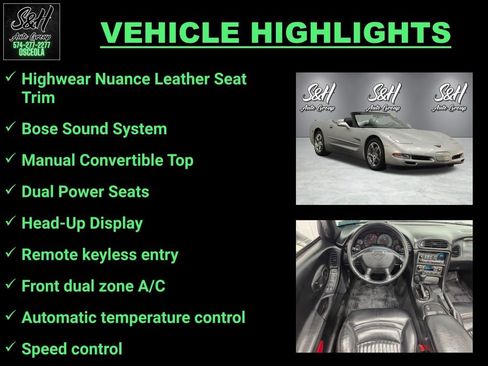 Used 2004 Chevrolet Corvette Convertible w/ Preferred Equipment Group RWD image 3