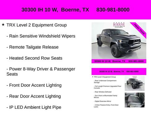 Used 2022 RAM 1500 TRX w/ TRX Level 2 Equipment Group image 30