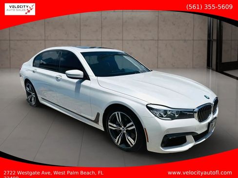Used 2019 BMW 740i w/ M Sport Package RWD image 1