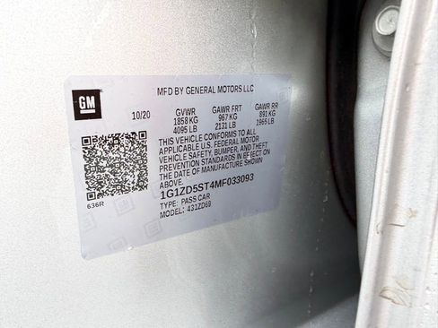 Used 2021 Chevrolet Malibu LT w/ Leather Package image 30