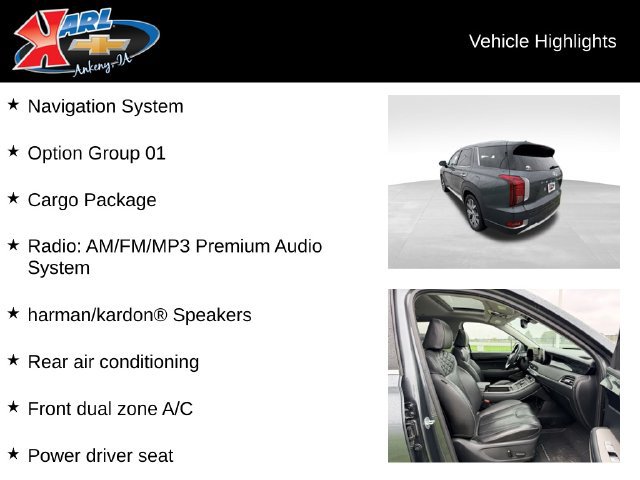 Used 2021 Hyundai Palisade Limited w/ Cargo Package FWD image 2