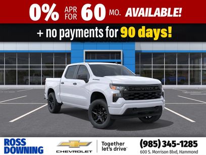 New 2026 Chevrolet Silverado 1500 Custom w/ LPO, Dark Essentials Package