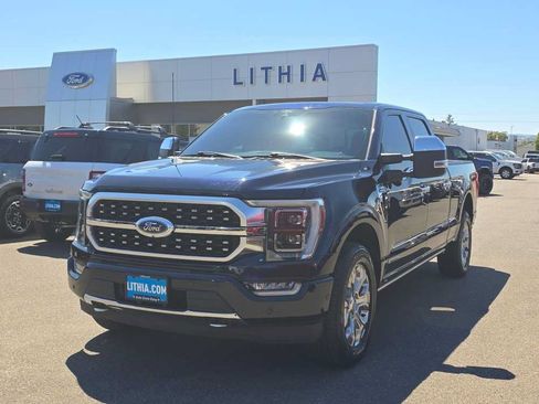 Certified 2022 Ford F150 Platinum w/ Equipment Group 701A High AWD/4WD image 1