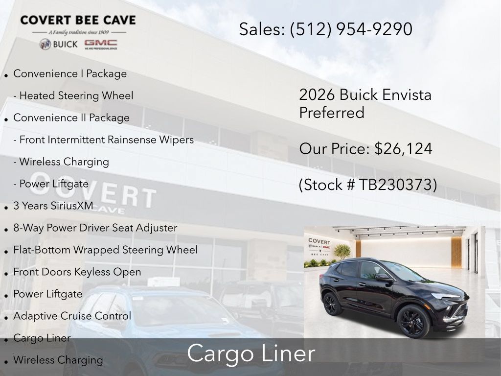 New 2026 Buick Envista Sport Touring w/ Convenience I Package FWD image 16