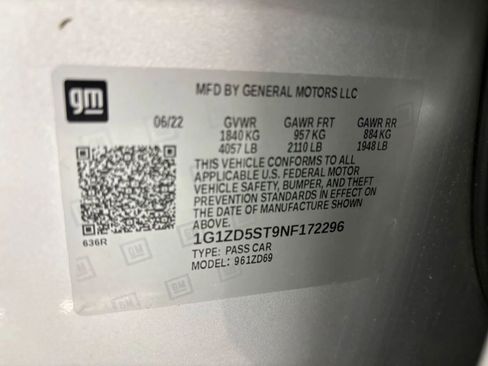 Used 2022 Chevrolet Malibu LT FWD image 51
