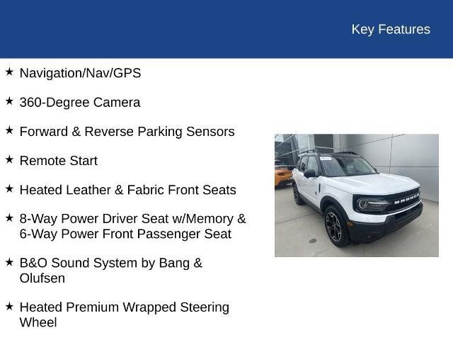 Used 2025 Ford Bronco Sport Outer Banks w/ Outer Banks Tech Package+ AWD/4WD image 31