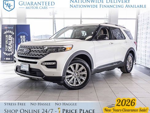 Used 2020 Ford Explorer Limited w/ Class III Trailer Tow Package image 1