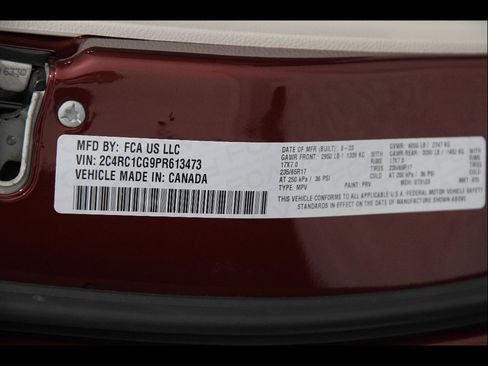 Used 2023 Chrysler Voyager LX FWD image 24