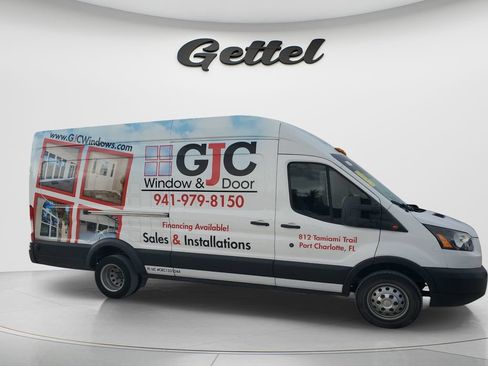Used 2019 Ford Transit 350 148 High Roof Extended DRW RWD image 3