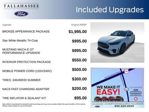 New 2025 Ford Mustang Mach-E GT w/ Bronze Appearance Package image 3