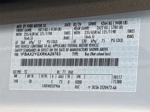 Used 2024 Ford Transit 350 XLT RWD image 35