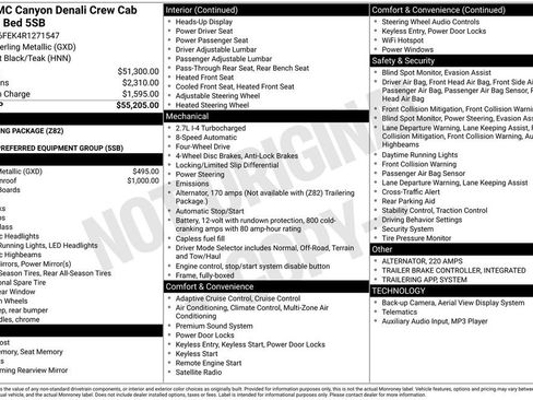 Certified 2024 GMC Canyon Denali AWD/4WD image 41