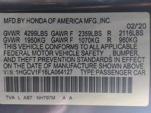 Used 2020 Honda Accord LX image 33