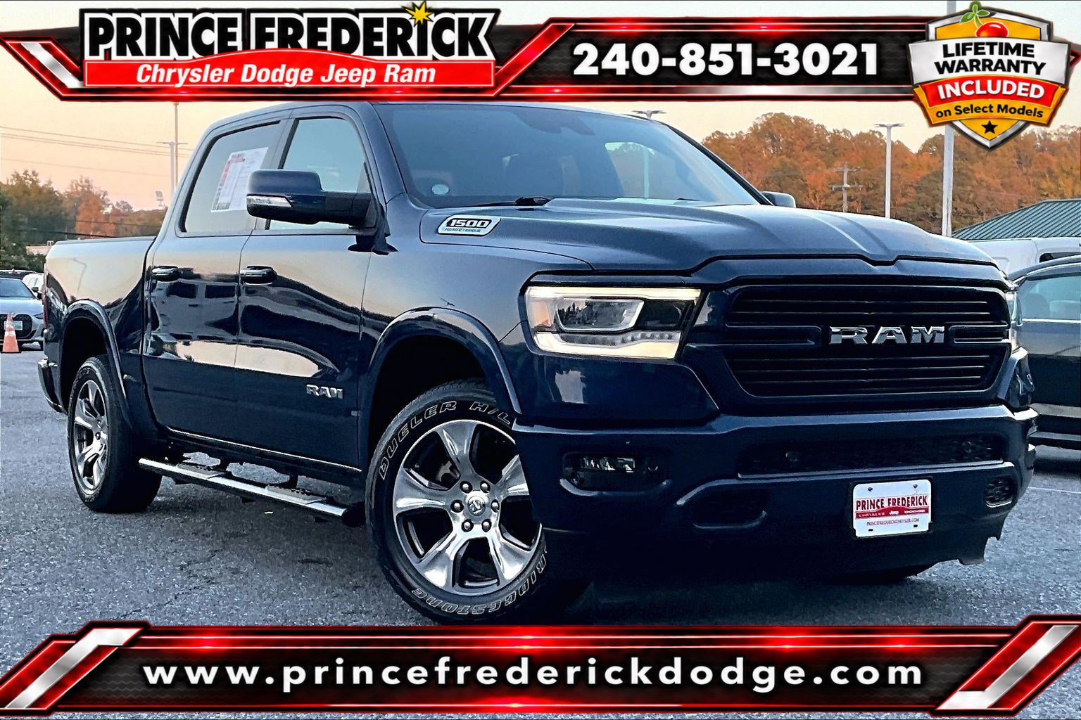 Used 2022 RAM 1500 Laramie w/ Sport Appearance Package AWD/4WD image 1