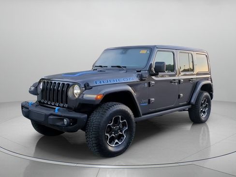 Used 2021 Jeep Wrangler Unlimited Rubicon 4xe w/ Steel Bumper Group AWD/4WD image 12