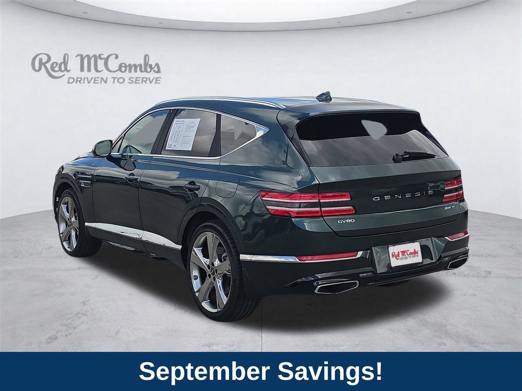Used 2021 Genesis GV80 3.5T w/ Prestige Package 07 AWD/4WD image 3