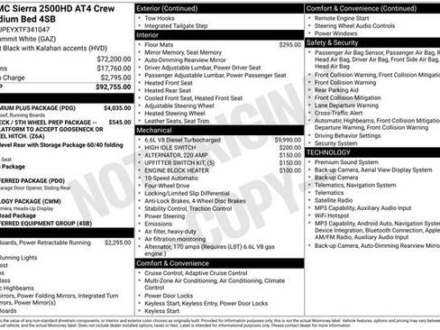 New 2026 GMC Sierra 2500 AT4 w/ AT4 Premium Plus Package AWD/4WD image 29