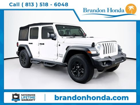 Used 2018 Jeep Wrangler Unlimited Sport S AWD/4WD image 1