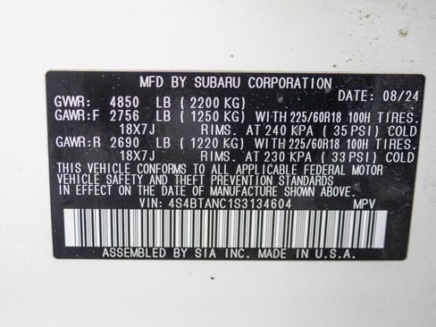 Used 2025 Subaru Outback Limited AWD/4WD image 57