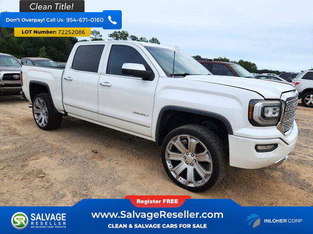 Used 2016 GMC Sierra 1500 Denali w/ Enhanced Driver Alert Package AWD/4WD image 5