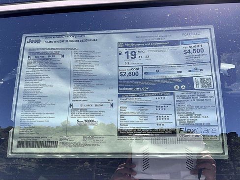 New 2026 Jeep Grand Wagoneer Summit w/ Premium Group III AWD/4WD image 15