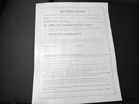 Used 2025 Mercedes-Benz Sprinter 2500 image 40