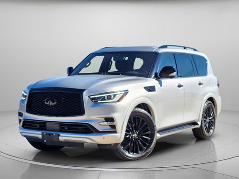 Used 2021 INFINITI QX80 Sensory w/ All-Season Package AWD/4WD image 1