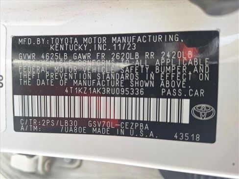 Certified 2024 Toyota Camry XSE w/ Navigation Package image 19