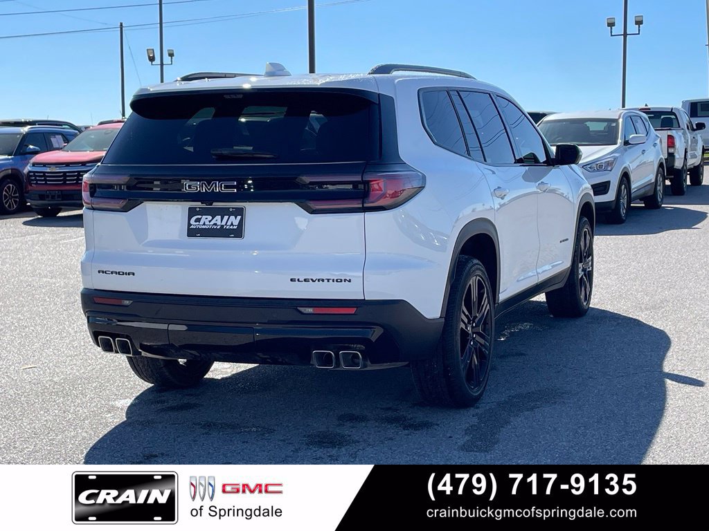 Used 2026 GMC Acadia Elevation w/ Black Edition FWD image 8