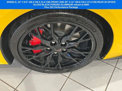 Used 2026 Chevrolet Corvette Stingray Preferred Cpe w/ Z51 Performance Package RWD image 9