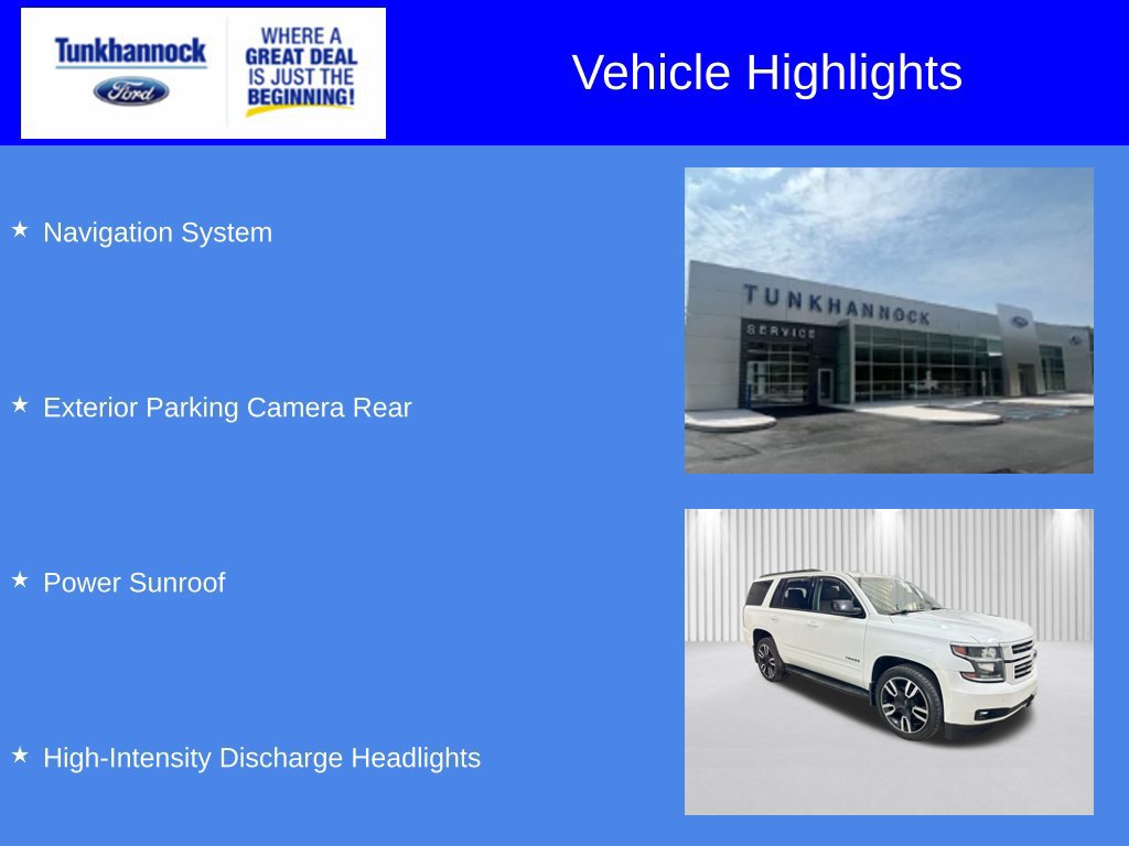 Used 2018 Chevrolet Tahoe Premier AWD/4WD image 6