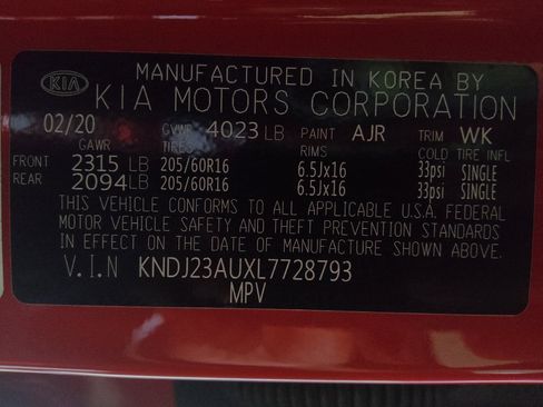 Used 2020 Kia Soul LX FWD image 33