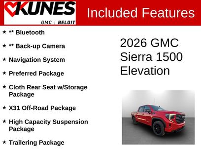 New 2026 GMC Sierra 1500 Elevation