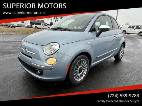 Used 2013 FIAT 500 Lounge w/ Luxury Leather Pkg image 1