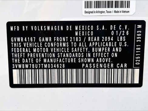 New 2026 Volkswagen Jetta Sport image 18