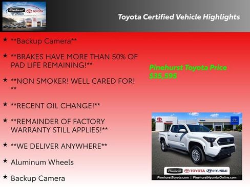 Certified 2025 Toyota Tacoma SR5 RWD image 36