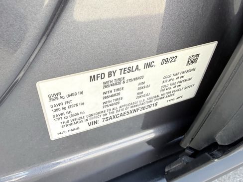 Used 2022 Tesla Model X AWD/4WD image 35
