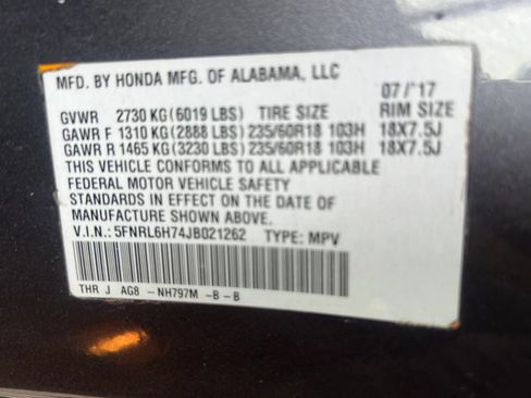 Used 2018 Honda Odyssey EX-L image 33