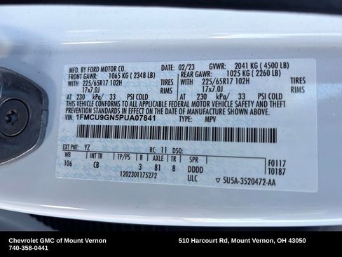 Used 2023 Ford Escape Active image 30