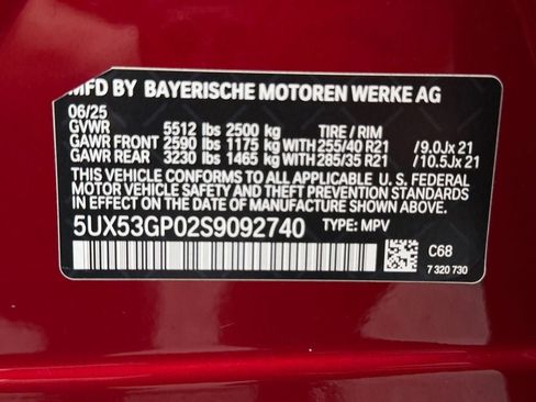 Used 2025 BMW X3 xDrive30i w/ Premium Package AWD/4WD image 37